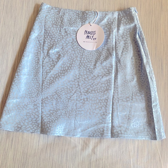 Princess Polly Dresses & Skirts - Princess Polly Daisy Hill Mini Skirt Blue